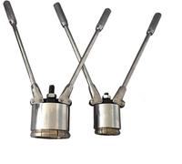 Máquina taponadora manual para sellado seguro de barriles, herramienta de crimpado para tambores de aceite