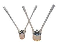 Máquina taponadora y selladora de bidones de Aceite - Herramienta Manual para taponar bidones de Aceite, Apta para bidones de 200 L (55 n), 1 Unidad (Grande de 70 mm).