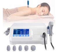 Máquina terapia ondas choque extracorpóreas aliviodolor articular y muscular, neumática 0,5-8,0 bares regeneración tejido muscular y óseo, no invasiva y sin efectos secundarios.