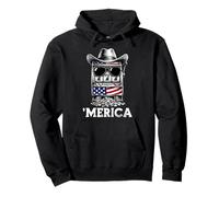 Máquina tragamonedas Casino Gambling Las Vegas Bandera Americana Bandana Sudadera con Capucha