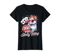 Máquina tragamonedas Cat Casino Gambling Sensación Slotty Hoy Camiseta