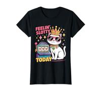 Máquina tragamonedas Cat Casino Gambling Sensación Slotty Hoy Camiseta