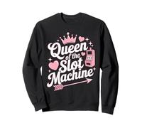 Máquina tragamonedas Queen Gambler Funny Casino Juegos de Azar Sudadera