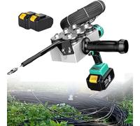 Máquina trefiladora de cables automática para electricistas, máquina roscadora de cables y tubos conductores, herramientas para trefilar cables y alambres,2xBattery