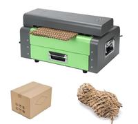 Máquina trituradora de cartón para cortar cajas corrugadas, corta hasta 6 mm de grosor, 325 mm de ancho para un embalaje eficiente y gestión de residuos