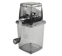 Máquina trituradora de hielo con manivela sin esfuerzo, perfecta para preparar bebidas y cebo de pesca