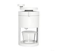 Máquina trituradora de hielo sin eléctrica para granizados caseros, afeitadora manual para conos y bebidas heladas con cuchillas 27 x 15 x 13,6 cm