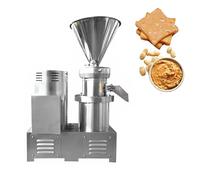 Máquina trituradora de mantequilla de nueces de alta eficiencia para moler comercial de maní, almendras, pasta de chile, leche de soja, mantequillas de nueces y salsas con tamaño de partícula