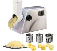 Máquina Trituradora De Queso Rotativa Profesional, Máquina Trituradora De Queso Comercial De 300 W, Rallador De Queso Rotativo Multifunción De 180 R/min para Frutas, Verduras, Nueces Y Chocolate