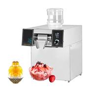 Máquina trituradora eléctrica comercial para máquina trituradora de hielo con copos de nieve, afeitada para conos de nieve, perfecta para el hogar, camiones de comida, restaurantes y tiendas