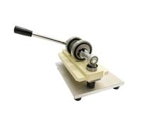 Máquina troqueladora de cuero con doble rueda, 0,8 T, prensa manual, bricolaje, papel fotográfico, cortador de láminas de PVC/EVA, molde, punzonadora y repujado. Múltiples usos