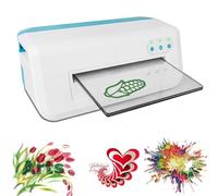 Máquina troqueladora, herramienta portátil de relieve A4 para manualidades, ideal para elementos decorativos, tamaño de la mesa 22 x 32 cm