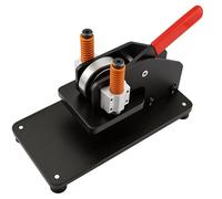 Máquina troqueladora manual de cuero, cortadora manual de alta resistencia con recorrido de 45 mm, altura de troquel fija de 23,8 mm, acero al carbono para tela de espuma EVA
