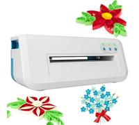 Máquina troqueladora portátil, tamaño A4, eléctrica, for Repujado, Manualidades y proyectos de Bricolaje Hechos a Mano. Tamaño de Mesa: 22 x 32 cm. Ideal for Tarjetas, Scrapbooking, Manualidades