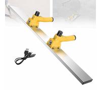 MáQuina Vibradora Para Acabado De HormigóN, Llana De HormigóN - Herramienta Para Cemento Con Raspador De Acero Inoxidable, Puerto De Carga/Banco De EnergíA,Yellow-withtype-Cchargingcable
