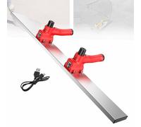 MáQuina Vibradora Para Acabado De HormigóN, Llana De HormigóN - Herramienta Para Cemento Con Raspador De Acero Inoxidable, Puerto De Carga/Banco De EnergíA,Red-withtype-Cchargingcable