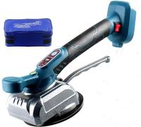 Maquina Vibratoria para Azulejos 21 V, Maquina Vibrador de Azulejos compatible with Makita 18v Batería,5 Velocidades Ajustables con Ventosa de 120mm Adsorción Máxima 100 Kg para Azulejos de 0.3-1m