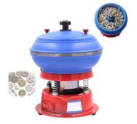 Máquina Vibratoria Para Pulido 3.5L Alta Frecuencia 2500RPM, Pulidor De Joyería Y Metales, Vaso Vibratorio Profesional Con Base Metálica Estable Para Talleres.