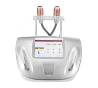 Máquina VMax Hifu, máquina de belleza facial portátil con 2 asas, herramienta antiarrugas para rejuvenecimiento de la piel, dispositivo de belleza tallado con radar, para levantamiento facial, estiram