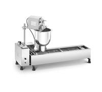 MáQuinaautomáTicaparahacer Donas Una,Freidora Digitalcomercialparadonas Con 3 TamañOs Moldes,Calentamiento RáPido Control Inteligente De Temperatura Freidora Comercial Para Donas Caseras FáCiles