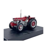 Maquinaria agrícola de aleación 1080-4WD Modelo de Tractor Coleccionable Adornos estáticos Escala 1/32 Adorno Decoración del Hogar