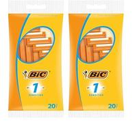 Máquinas de afeitar BIC BIC 1 Sensible, Paquete 1er (1 x 20) (Paquete de 2)