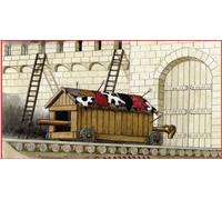 ZVEZDA 8015 1/72 Kit De Máquinas De Asedio No.2