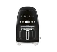 Smeg DCF02BLEU - Cafetera de goteo 50 Style en color Negro para 1,4 litros