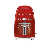 Smeg DCF02RDEU - Cafetera de goteo 50 Style en color Rojo para 1,4 litros
