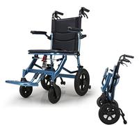 Máquinas De Desplazamiento De Silla De Ruedas Móviles Cómodas Al Aire Libre De Viaje Portátiles Con Freno De Mano, Transporte Plegable Máquinas De Desplazamiento De Silla De Ruedas Móviles Cómodas A