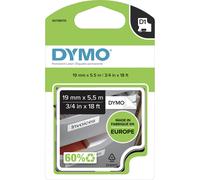 Máquinas De Etiquetas DYMO S0718070 Cinta Negra Plástico Durable 3m Longitud