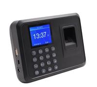 Máquinas de fichaje para pequeñas empresas, de asistencia con huella dactilar Reloj biométrico en máquina Teclado numérico for empleados Reloj de tiempo eléctrico Grabador de tiempo Dispositivo de ges