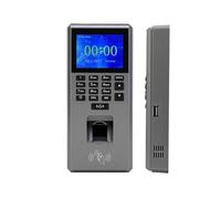 Máquinas de fichaje para pequeñas Empresas, de Control de Acceso con Huella Dactilar y Teclado RFID biométrico de 2,4 Pulgadas Máquina de Asistencia electrónica Máquina Todo en uno