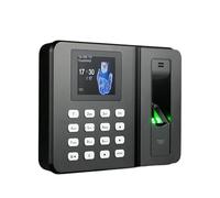 Máquinas de fichaje para pequeñas Empresas, Dispositivo de Registro de Tiempo Máquina de Registro de Entrada y Salida de empleados de reconocimiento de Huellas Dactilares