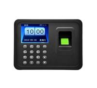 Máquinas de fichaje para pequeñas empresas, Equipo de trabajo for empleados Máquina de asistencia biométrica de huellas dactilares, máquina de asistencia de huellas dactilares inteligente Reloj en gra