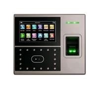 Máquinas de fichaje para pequeñas Empresas, Lector de Rostro Control de Acceso a Puertas biométrico Reconocimiento Huella Dactilar Máquina de Control de Asistencia Relojes for empleados Negocios