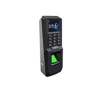 Máquinas de fichaje para pequeñas empresas, Máquina de control de acceso con huella dactilar, control de asistencia, teclado RFID biométrico TFT de 1,8 pulgadas y sensor de reconocimiento de huellas d