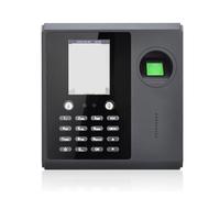 Máquinas de fichaje para pequeñas empresas, Máquina de reloj de control de asistencia biométrico for empleados que admite 3000 huellas dactilares, 1000 contraseñas, 1000 tarjetas de identificación y 5