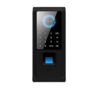 Máquinas de fichaje para pequeñas Empresas, Máquina integrada de reconocimiento de Huellas Dactilares y Control de Acceso ZM201T, máquina de Registro de contraseñas con Tarjeta IC y Tarjeta Perforada