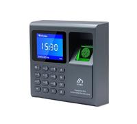 Máquinas de fichaje para pequeñas empresas, Minimáquina portátil de asistencia, escáner de huellas dactilares, de control de acceso RFID, máquina registradora de tiempo de ausencia for oficina y escue