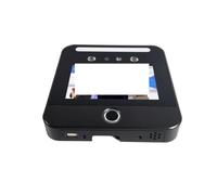 Máquinas de fichaje para pequeñas Empresas, Reloj de Control de Acceso con reconocimiento de Tarjetas con código QR y Huella Dactilar de Gran Capacidad