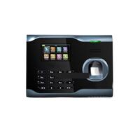 Máquinas de fichaje para pequeñas Empresas, Reloj de Control de Asistencia biométrico con Huella Dactilar, Lector de fichajes electrónico for empleados, máquina de Registro de Tiempo U160