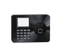 Máquinas de fichaje para pequeñas Empresas, Reloj de Control de Asistencia con Pantalla LCD de 2,4" y reconocimiento biométrico, Huella Dactilar y contraseña, 5 V CC/1 A