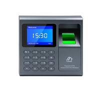 Máquinas de fichaje para pequeñas empresas, Reloj de control de asistencia, máquina de asistencia F30 con huella dactilar, teclado, de control de acceso for empleados de oficina, reloj de control de a