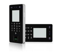 Máquinas de fichaje para pequeñas Empresas, Reloj de Control de Tiempo, de Control de Acceso de Puerta con Pantalla de 2,8 Pulgadas, Huella Dactilar y Tarjeta de identificación(T501)