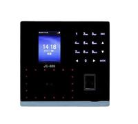 Máquinas de fichaje para pequeñas Empresas, Reloj de Control de Tiempo, de Control de Acceso de Puerta con Pantalla de 2,8 Pulgadas, Huella Dactilar y Tarjeta de identificación(JC880)