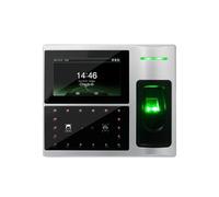 Máquinas de fichaje para pequeñas Empresas, Reloj de Control de Tiempo, máquina de reconocimiento de Palma, de verificación de Asistencia con Software de de nómina