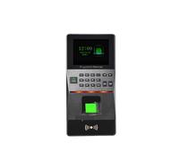 Máquinas de fichaje para pequeñas empresas, Reloj de control de tiempo, máquina terminal de huellas dactilares con pantalla a color de 2,8 "para control de acceso con huellas dactilares y de control d