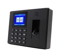 Máquinas de fichaje para pequeñas Empresas, Reloj de Tiempo USB con Huella Dactilar biométrica, grabadora de de Asistencia de Oficina, máquina de cronometraje for empleados, Lector