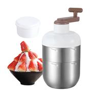 Máquinas De Hielo Raspado, Máquina De Raspar Hielo De Manivela Manual, Máquina de Granizados de Acero Inoxidable, Para Hogar Cocina Picnics Al Aire Libre Cócteles Bebidas